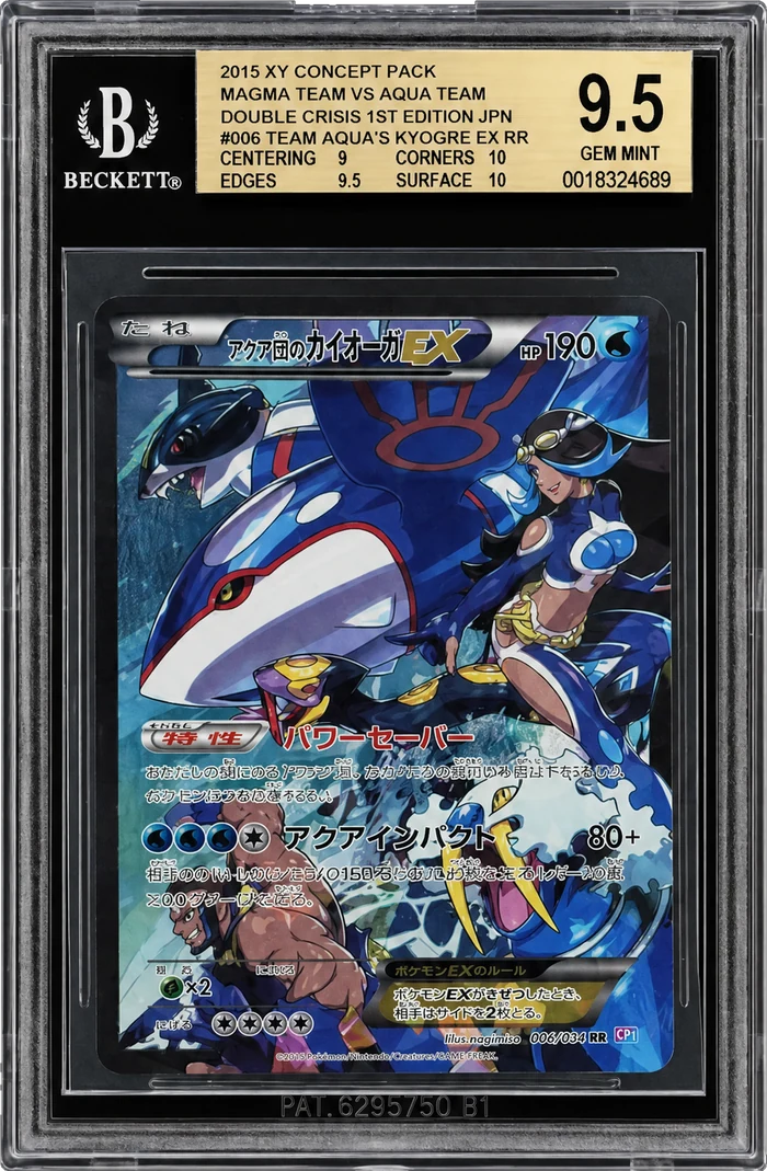 Team Aqua's Kyogre EX